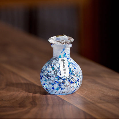 Soy Sauce Bottle Japanese Glass | 4 Seasons Handcrafted Set