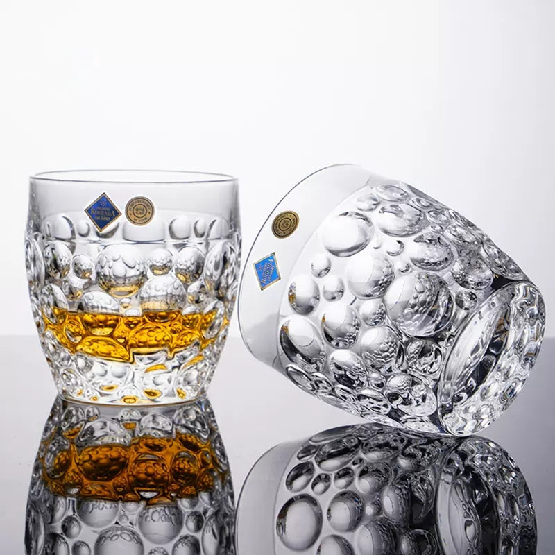 Crystal Whisky Decanter Set – Bohemia Lisboa Eleganza Bohemian Glass