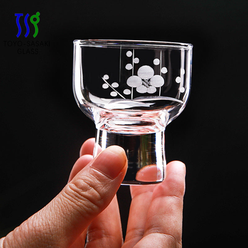 Sake Set Japanese Crystal Glass Decanter Gift Set – Sori Yanagi