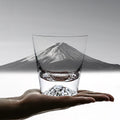 Whiskey Glass | Mount Fuji Edo Kiriko Handcrafted Japanese Snow Peak Edition