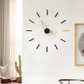 Wooden Wall Clock Backdrop Decor Modern Minimalist Wood Wall Clock Gold Silver Walnut Living Room Home Decor