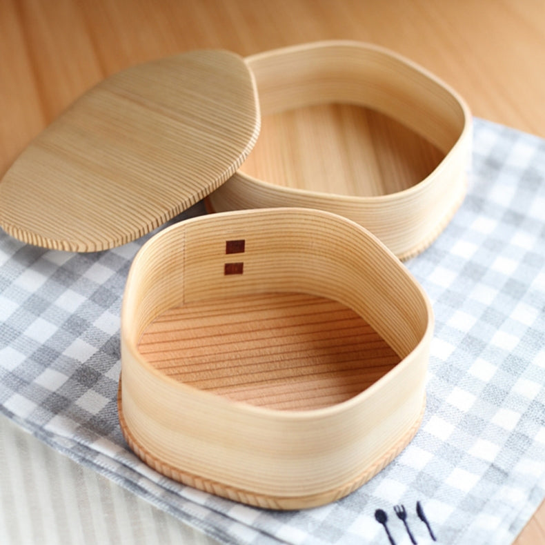 Bento Box Magewappa – Odate Akita Cedar Ume Blossom Handcrafted