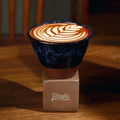Ceramic Coffee Cup with Stand – Artisan Glaze Cone Mug
