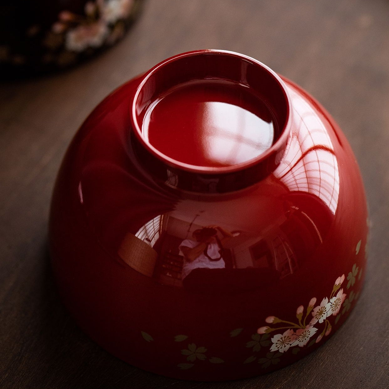 Japanese Lacquer Bowl Set Sakura | Yamanaka Shikki