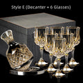 Style E (Decanter + 6 Glasses)