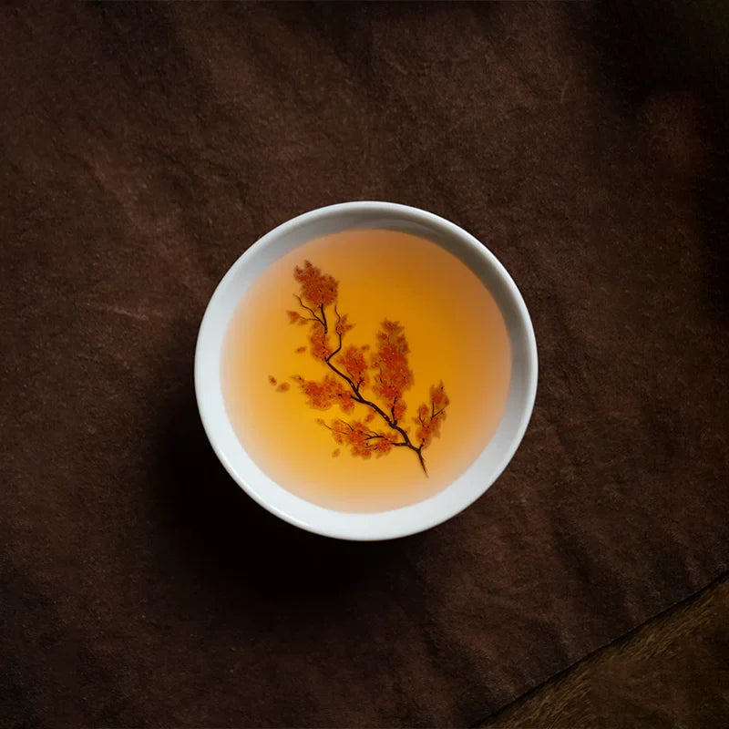 Color Changing Tea Cup Set | Mino Ware Sakura & Momiji