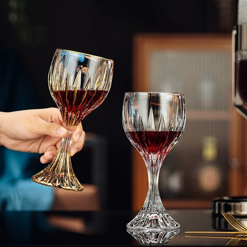 Crystal Wine Decanter Set with Stand & Glasses – Pendulum
