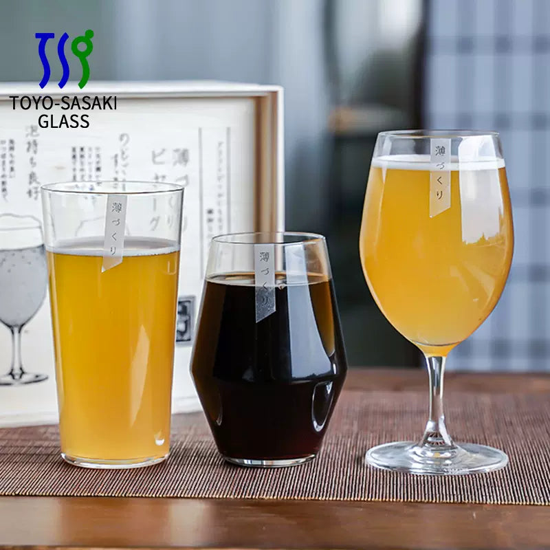 Craft Beer Glass Set Japanese Trio – Toyo-Sasaki Tasting Glasses