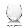 Japanese Whiskey Glass | Wide Bowl Lead-Free Tasting Tumbler