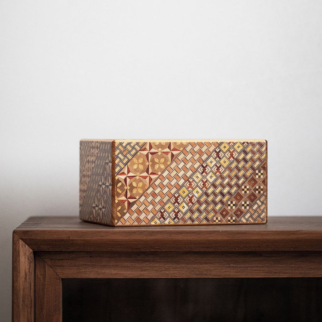 Japanese Puzzle Box Yosegi Zaiku | Himitsu Bako Secret Box