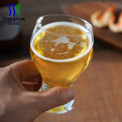 Beer Wine Glass Set Japanese Dual-Purpose – Toyo-Sasaki 2pc Gift