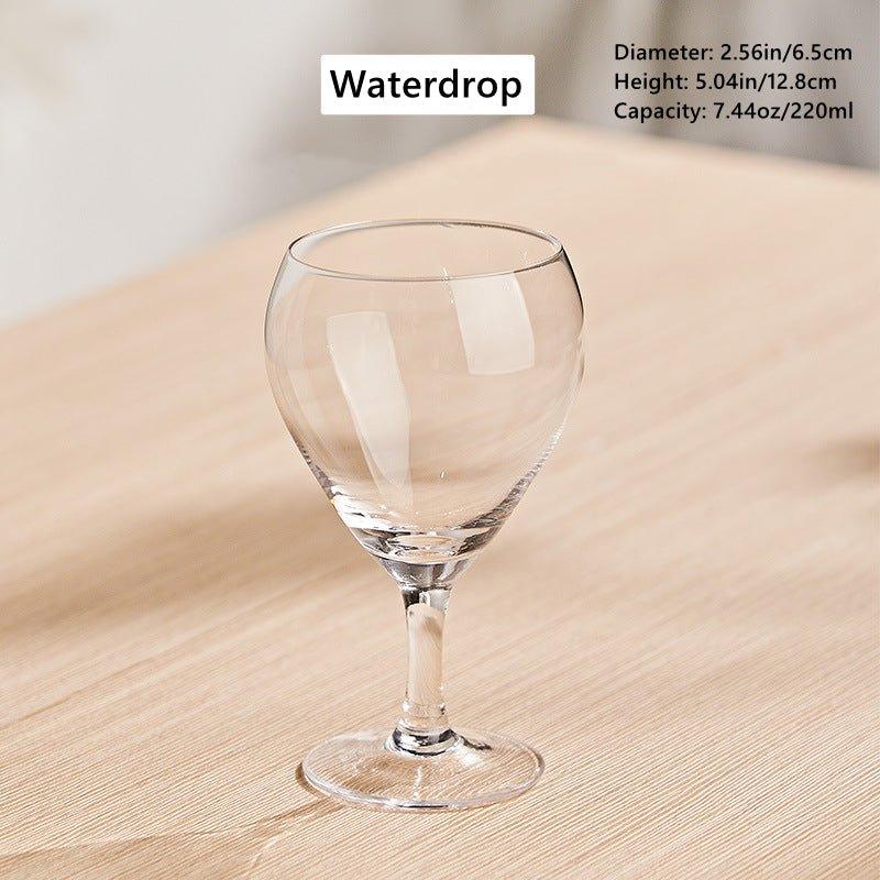 Wine Glasses Set of 2 – Modern Minimalist Stemware