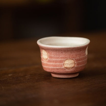 Japanese Tea Cup Set of 5 – Mino Ware Haru-no-Sato Ceramic