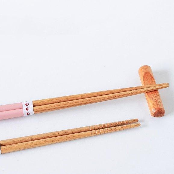 Bamboo Chopsticks Set of 6 Pairs – Multi-Color Gift Box