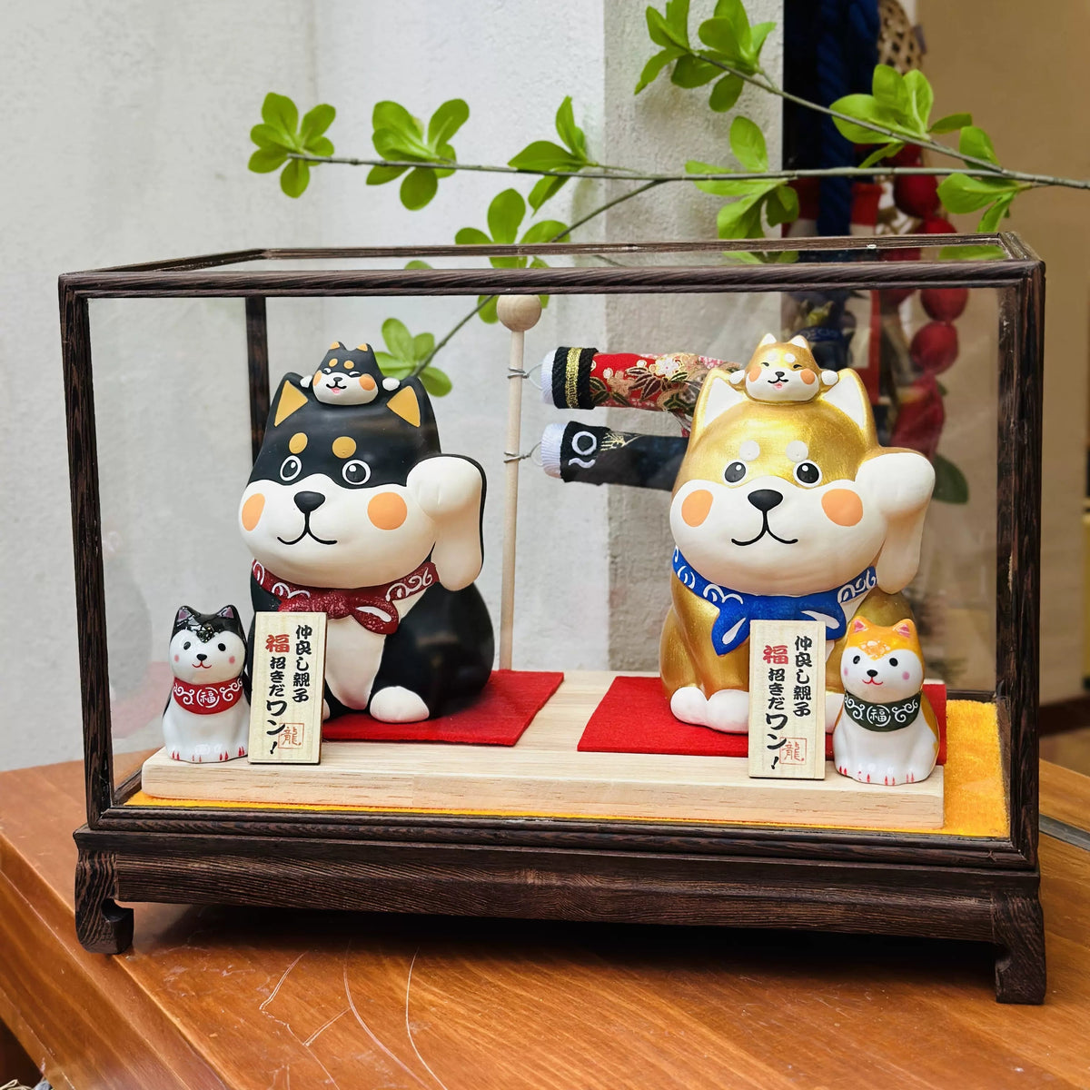 Japanese Shiba Inu Ceramic Coin Bank – Lucky Festive Gift