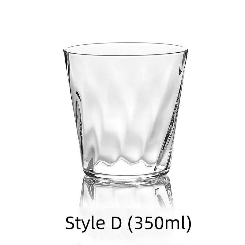 Japanese Whiskey Glass | Wide Bowl Lead-Free Tasting Tumbler