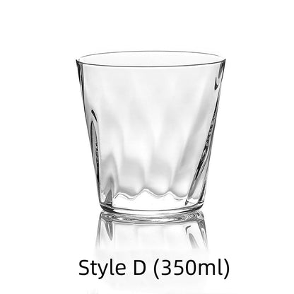 Japanese Whiskey Glass | Wide Bowl Lead-Free Tasting Tumbler