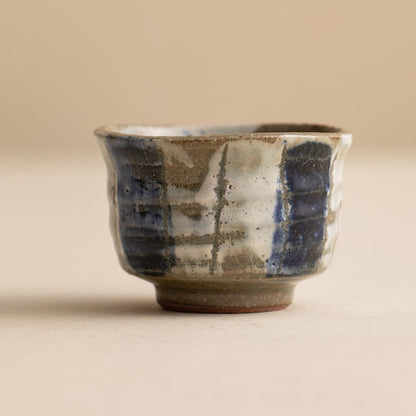 Japanese Tea Cup Set of 5 – Mino Ware Shunji Ceramic Hand-Painted