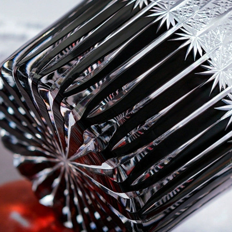 Whiskey Glass Stellar Nexus – Edo Kiriko Handcrafted Crystal
