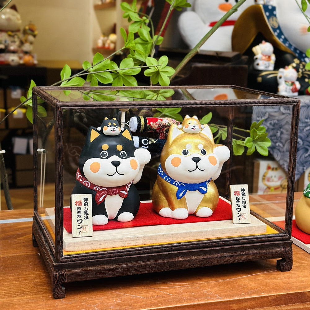 Japanese Shiba Inu Ceramic Coin Bank – Lucky Festive Gift