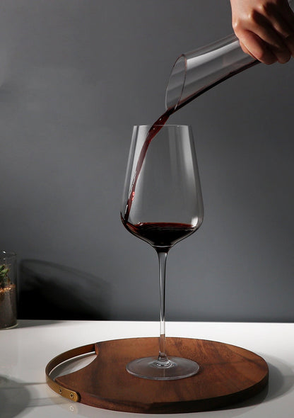 Wine Decanter Crystal Elixir Handcrafted Glass Aerating Carafe