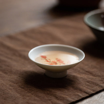 Color Changing Tea Cup Set | Mino Ware Sakura & Momiji