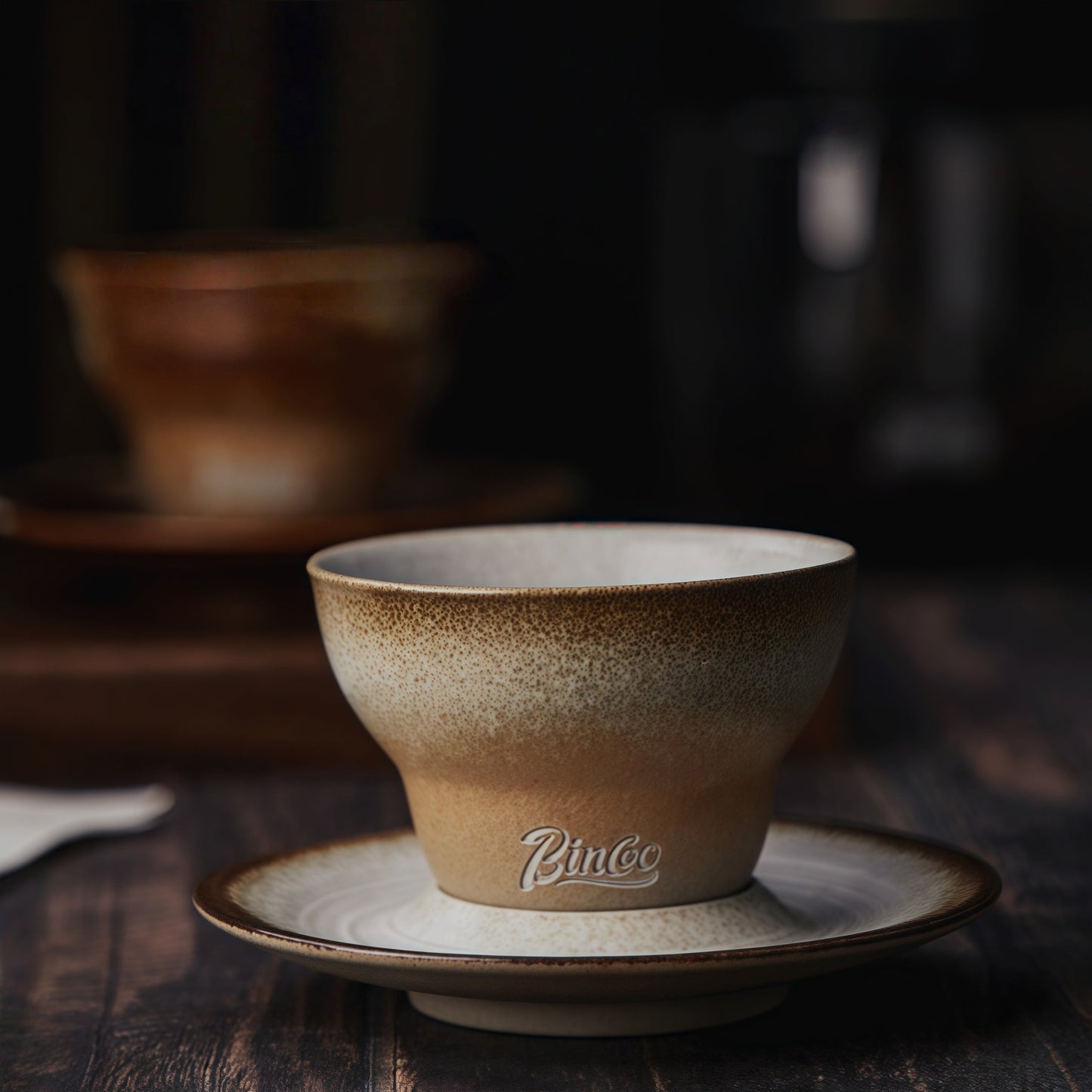 Coffee Cup and Saucer Set – Handcrafted Glazed Ceramic