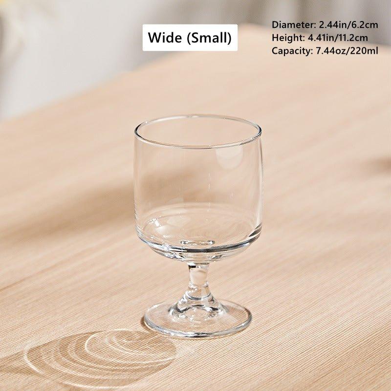 Wine Glasses Set of 2 – Modern Minimalist Stemware