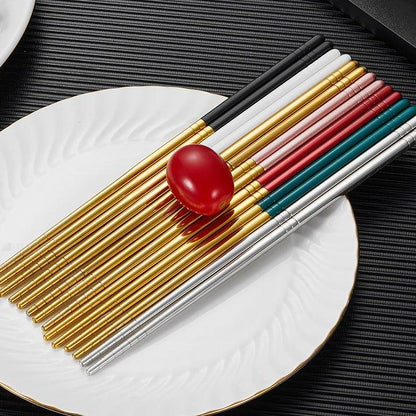 Chopsticks Knife Fork Spoon Gift Set | Stainless Steel