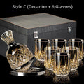 Style C (Decanter + 6 Glasses)