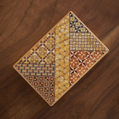 Japanese Puzzle Box Yosegi Zaiku | Himitsu Bako Secret Box