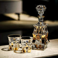 Crystal Whisky Decanter Set – Bohemia Royal Bohemian Glass