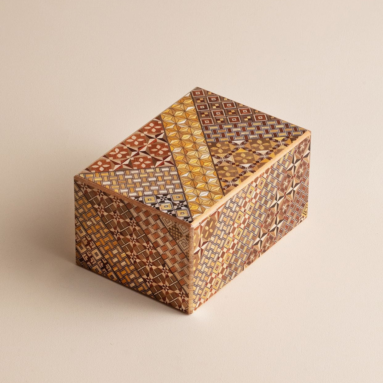 Japanese Puzzle Box Yosegi Zaiku | Himitsu Bako Secret Box