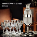 Decanter With 6x Glasses