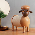 Toilet Paper Holder Wood Animal Shape Adjustable Handcrafted