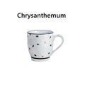 Tea Cup | Japanese Hand-Painted Ceramic Glazed Nature Design Teacup