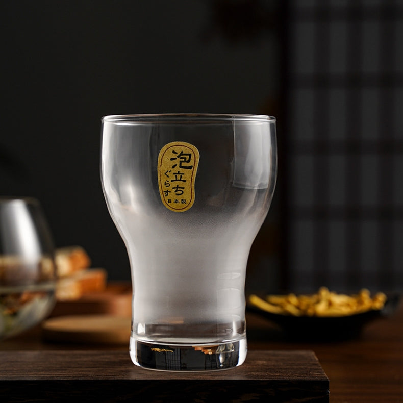 Beer Stein Japanese Frosted Glass – Toyo-Sasaki Artisan Mug