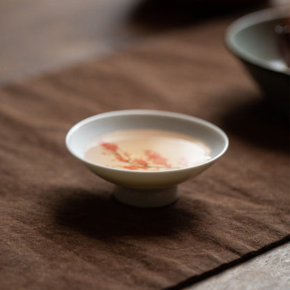 Color Changing Tea Cup Set | Mino Ware Sakura & Momiji
