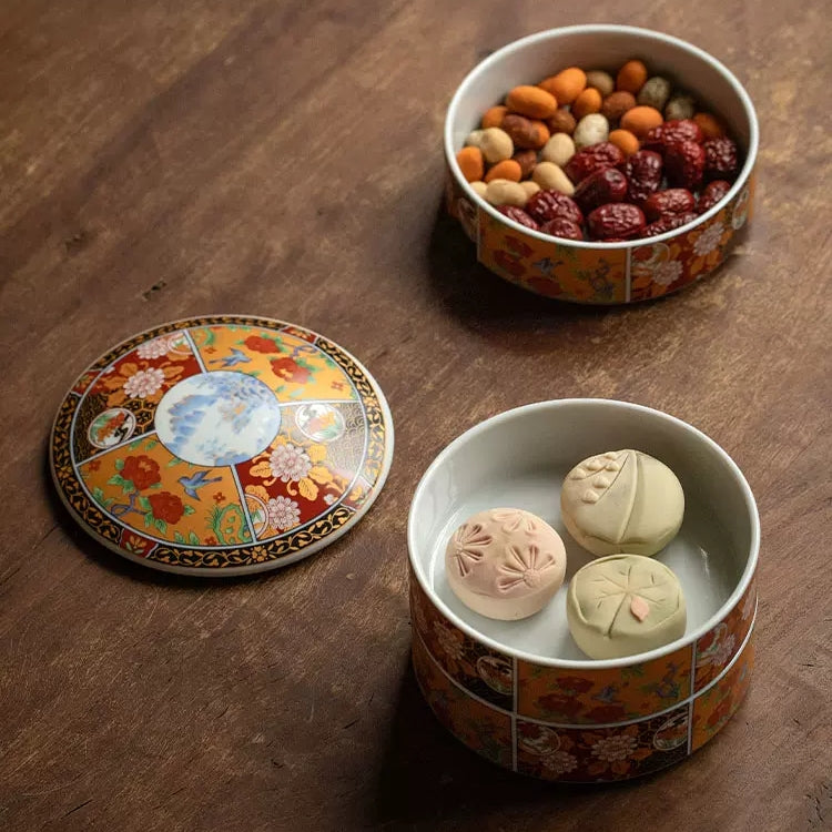 Jubako Box | Japanese Hasami Ware Handcrafted Ceramic Tiered Bento Gift Box