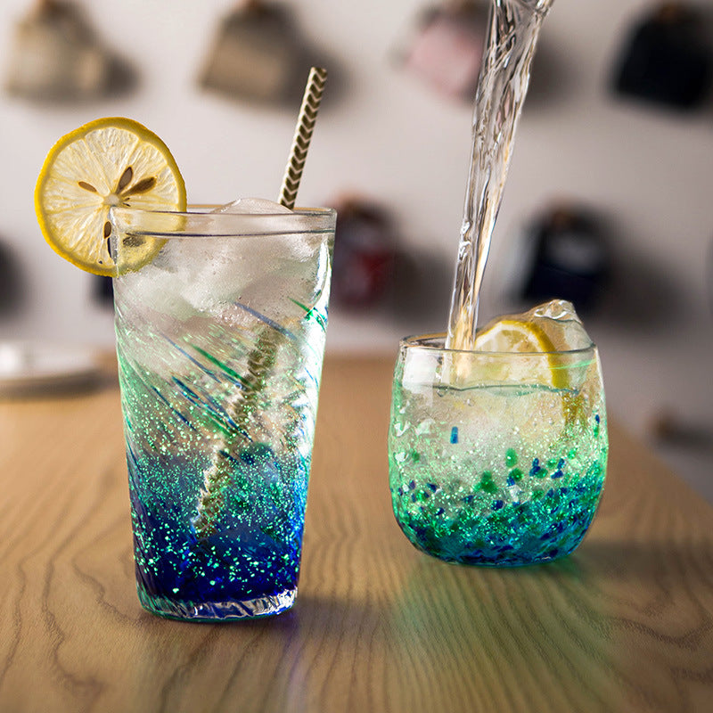 Glow in the Dark Glass – Starry Night Japanese Handcrafted Cup