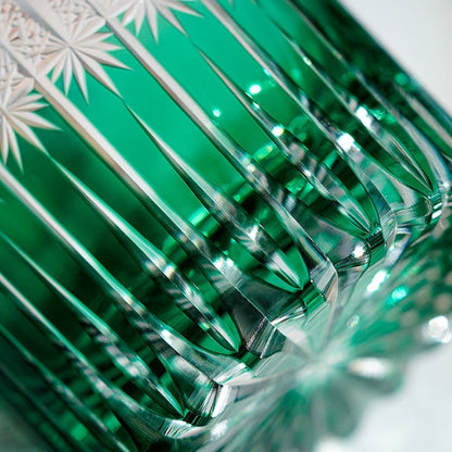 Whiskey Glass Stellar Nexus – Edo Kiriko Handcrafted Crystal