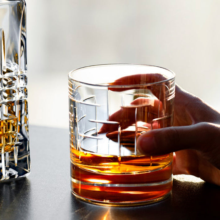 Whiskey Glasses Set Davinci Italian with Decanter – Made in Italy | Urban, Skultura, Touch & Grosseto