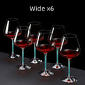 6x Wide Glasses