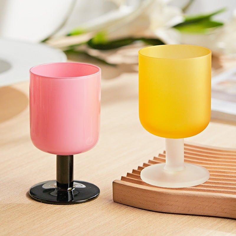 Wine Glasses Set of 2 – Modern Minimalist Stemware