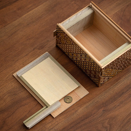 Japanese Puzzle Box Yosegi Zaiku | Himitsu Bako Secret Box