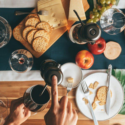 Electric Wine Aerator Pourer – Adjustable Aeration Dispenser