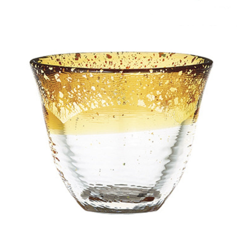 Sake Cup Japanese Gold Foil Crystal Glass – Toyo-Sasaki Kogei