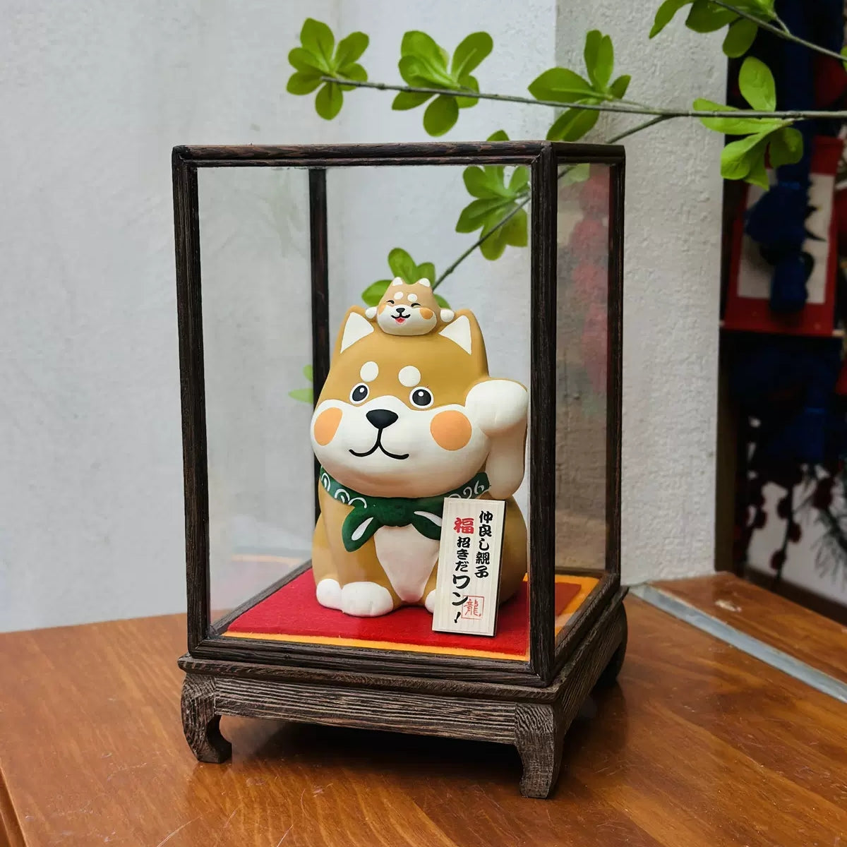 Japanese Shiba Inu Ceramic Coin Bank – Lucky Festive Gift