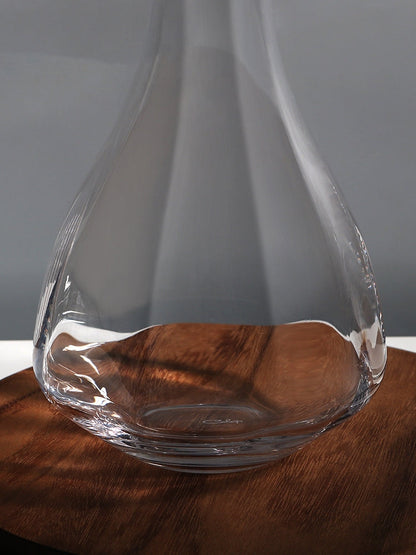 Wine Decanter Crystal Elixir Handcrafted Glass Aerating Carafe