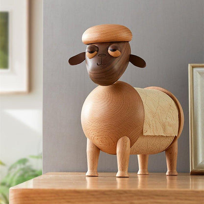Toilet Paper Holder Wood Animal Shape Adjustable Handcrafted